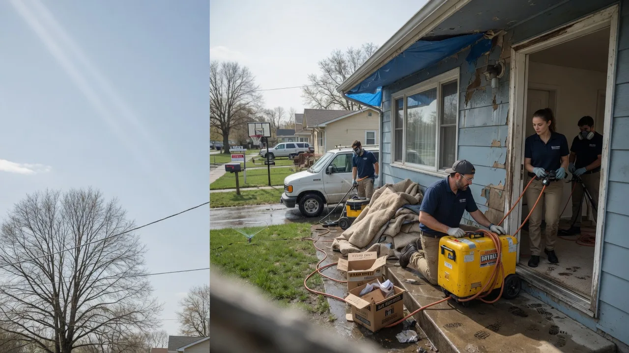 Basement Flood Cleanup in Marlow, OK near me